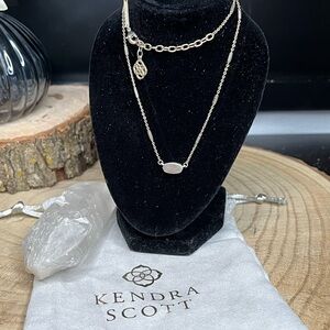 Kendra Scott Fern Silver Chain Necklace